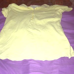 A yellow shirt